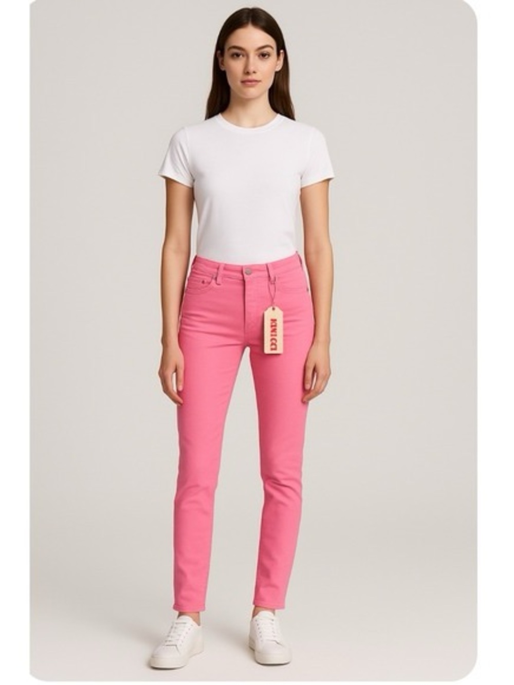 Fiorucci Bright Pink Skinny Pants